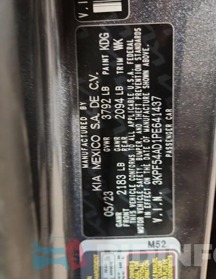 3KPF54AD1PE641437 Photo# 12