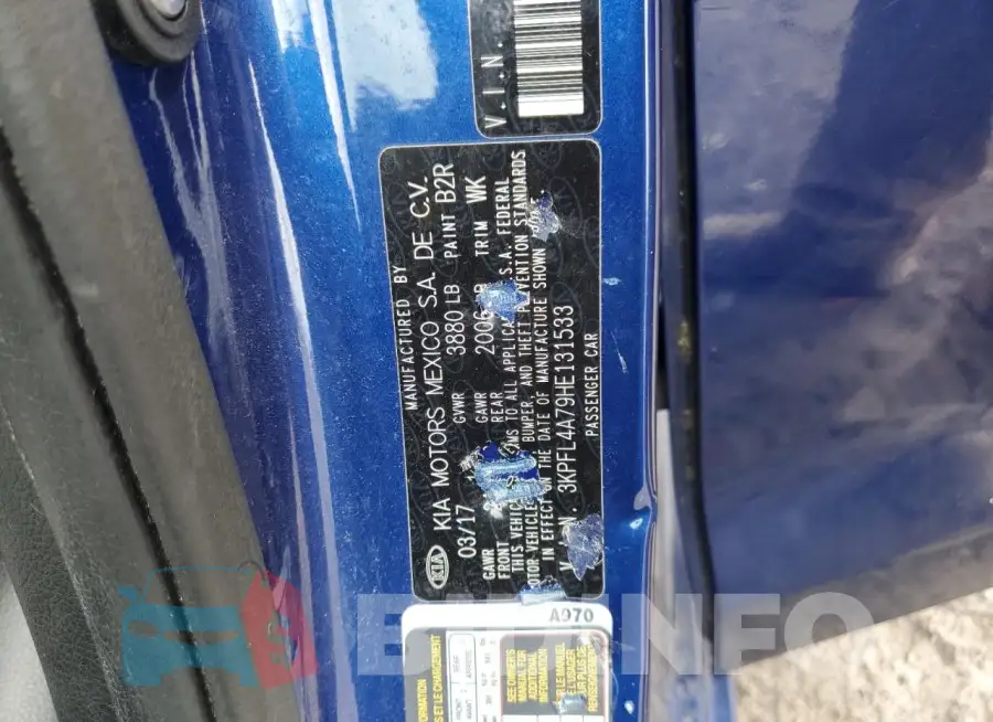3KPFL4A79HE131533 Photo# 12
