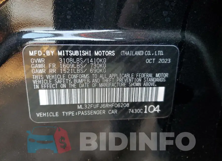 ML32FUFJ6RHF06208 Photo# 12