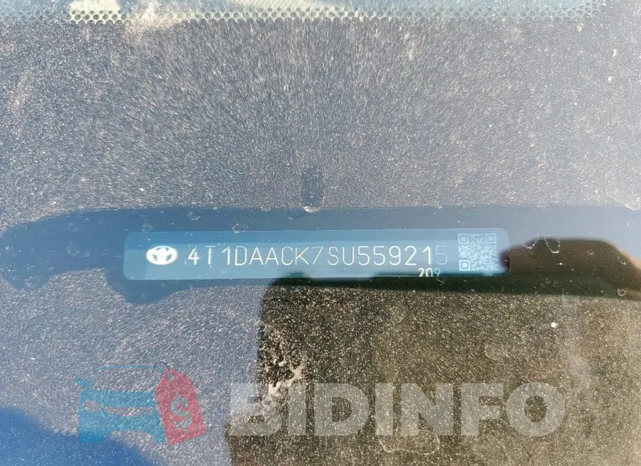 4T1DAACK7SU559215 Photo# 12