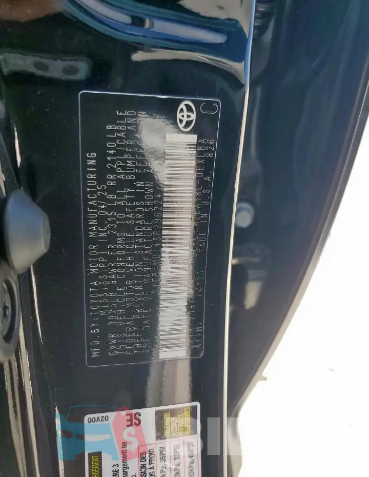 5YFB4MDE4SP296224 Photo# 12