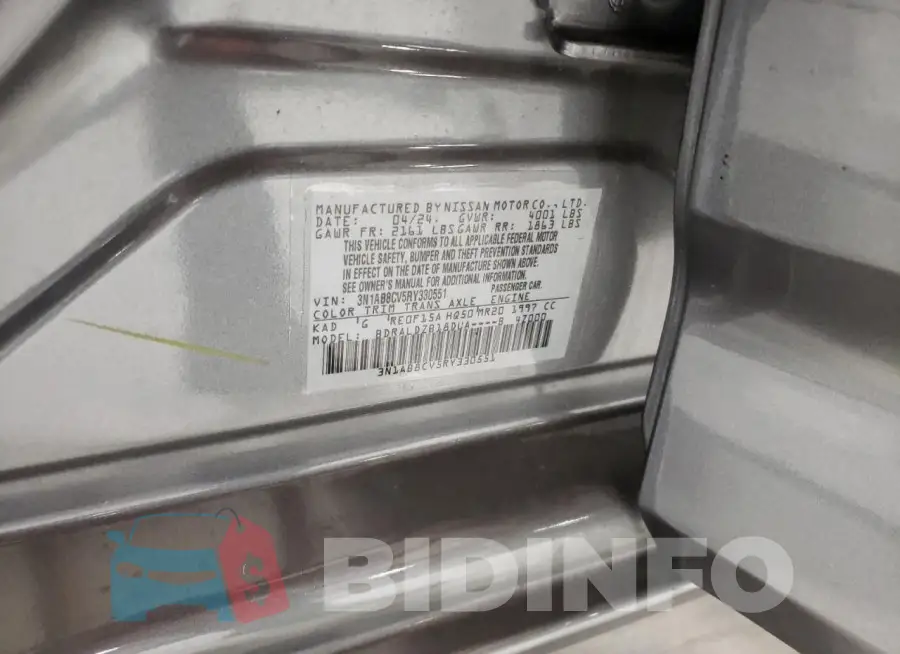 3N1AB8CV5RY330551 Photo# 12