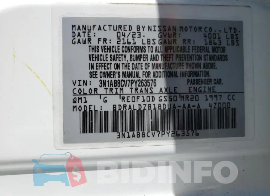 3N1AB8CV7PY263576 Photo# 12