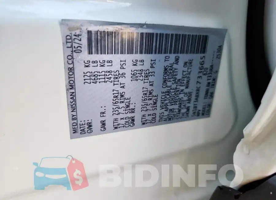 5N1BT3ABXRC733665 Photo# 13