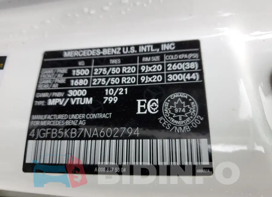 4JGFB5KB7NA602794 Photo# 13