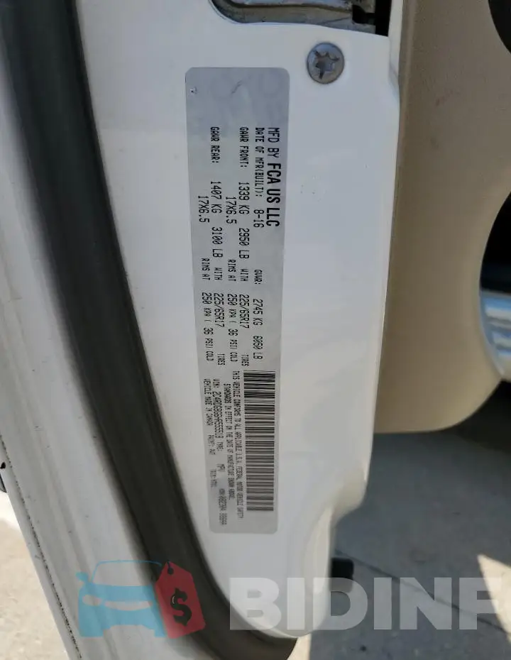 2C4RDGBG6HR555518 Photo# 13