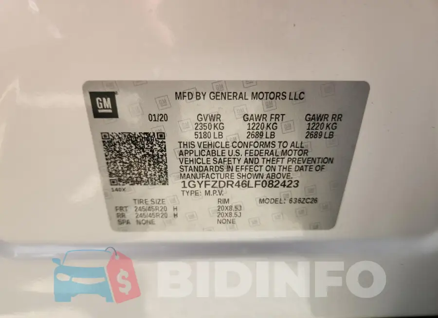 1GYFZDR46LF082423 Photo# 14