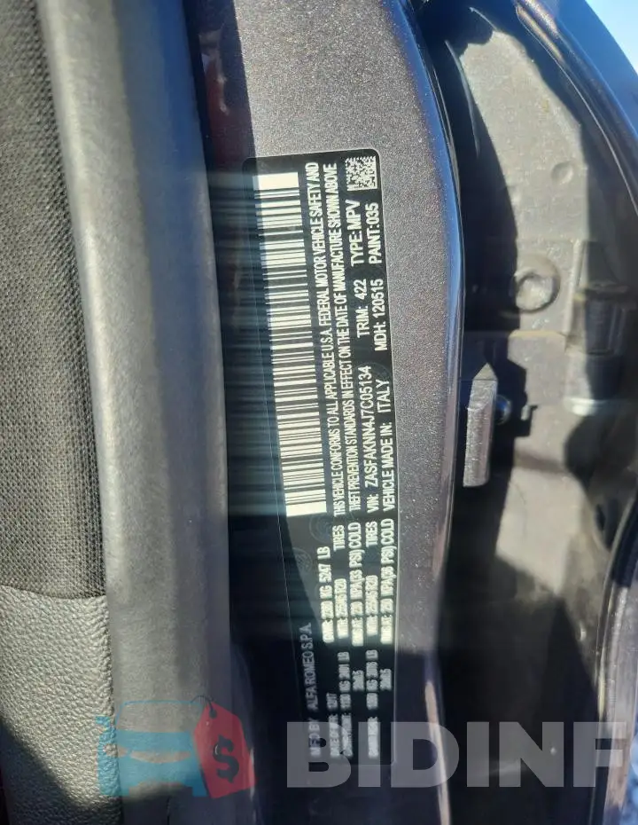 ZASFAKNN4J7C05134 Photo# 12