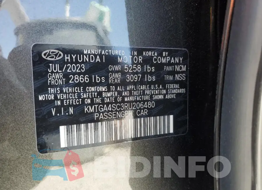 KMTGA4SC3RU206480 Photo# 13