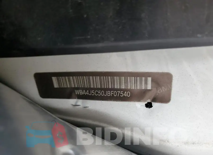 WBA4J5C50JBF07540 Photo# 12