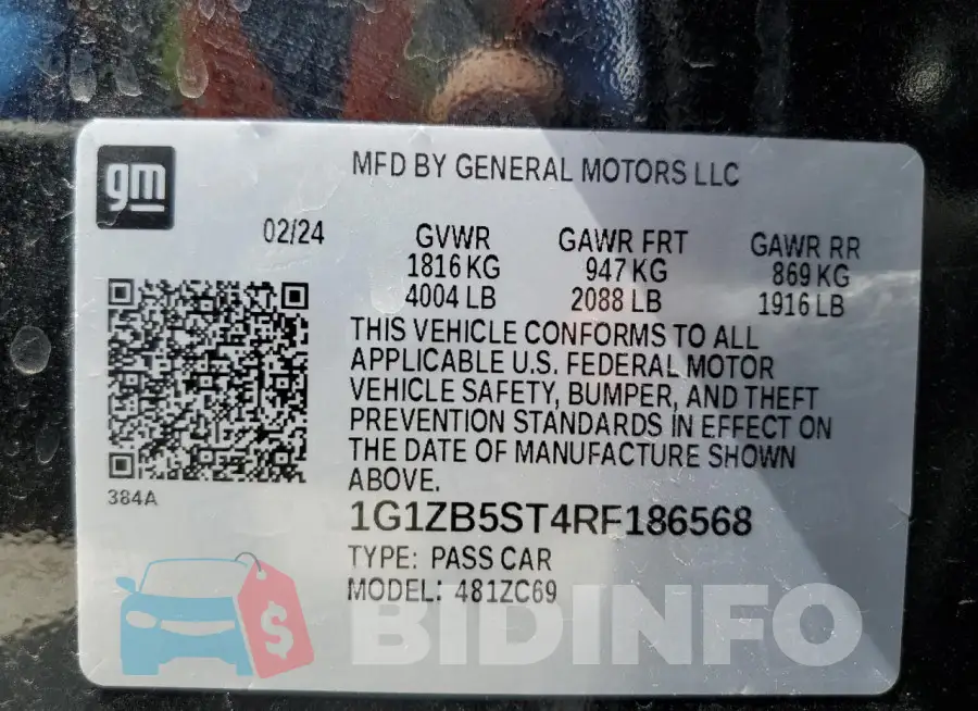 1G1ZB5ST4RF186568 Photo# 12
