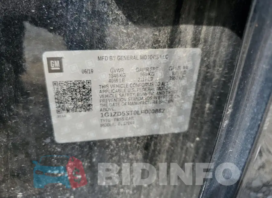 1G1ZD5ST0LF000882 Photo# 12