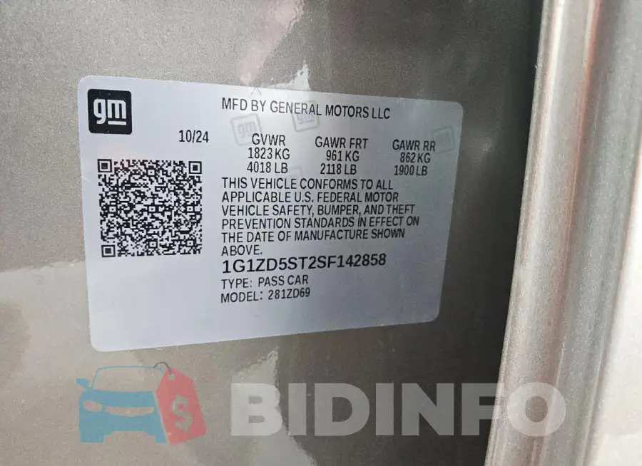 1G1ZD5ST2SF142858 Photo# 12