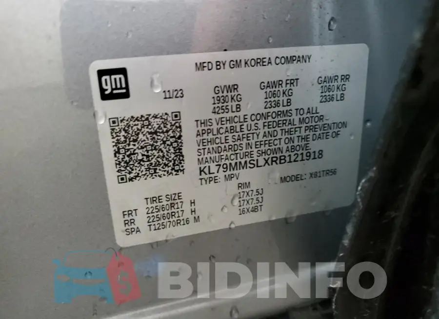 KL79MMSLXRB121918 Photo# 13