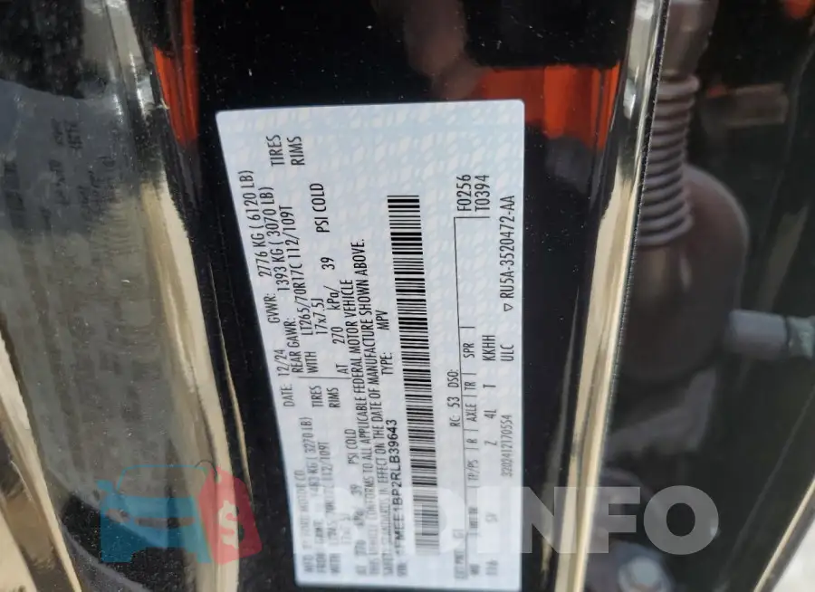 1FMEE1BP2RLB39643 Photo# 14