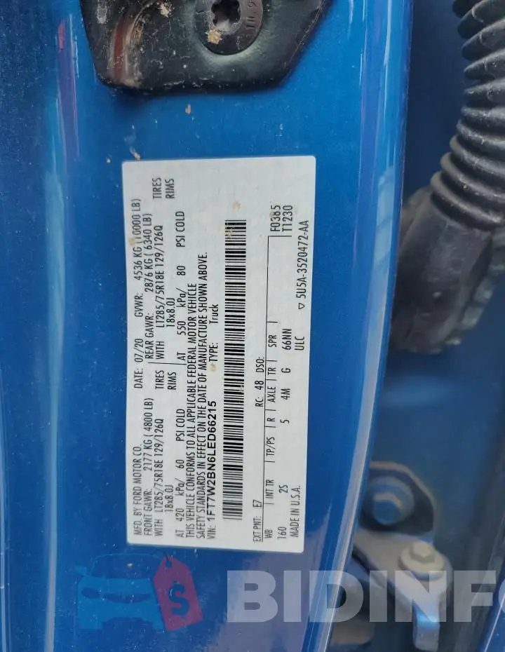 1FT7W2BN6LED66215 Photo# 12