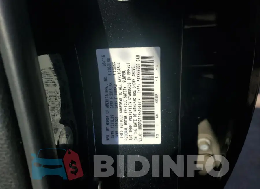 1HGCR2F14HA048414 Photo# 12