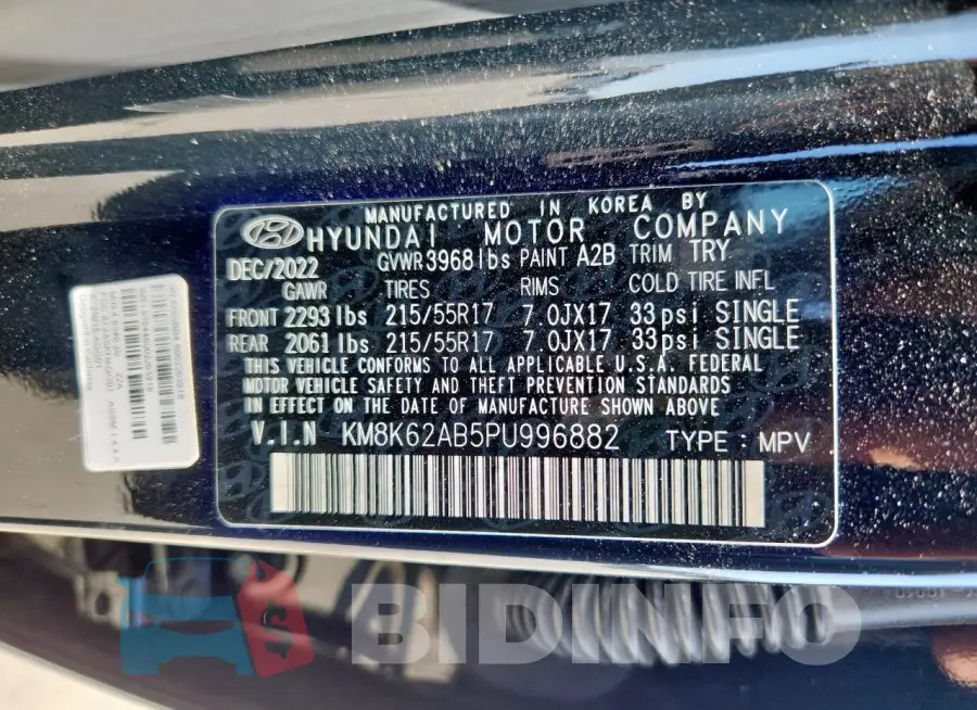 KM8K62AB5PU996882 Photo# 14