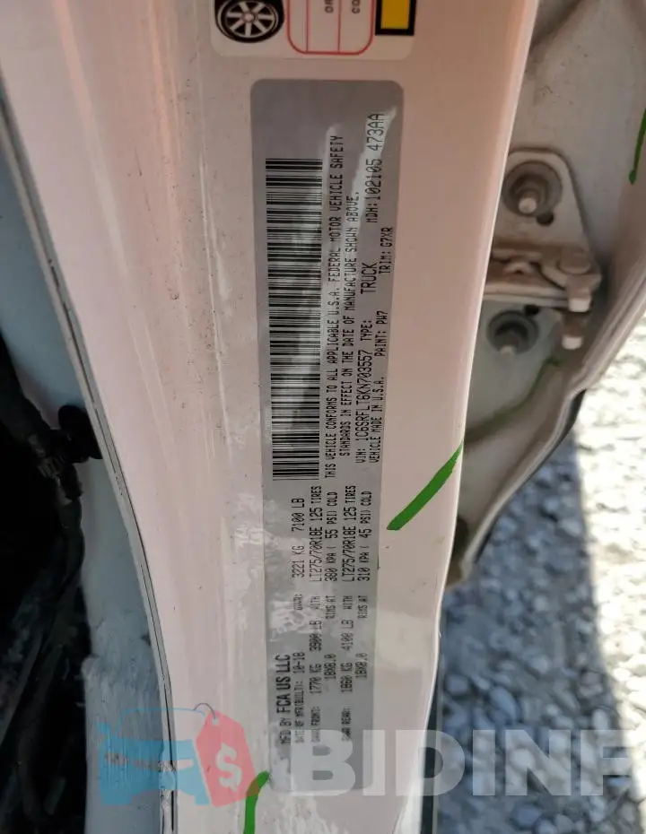1C6SRFLT6KN703557 Photo# 13