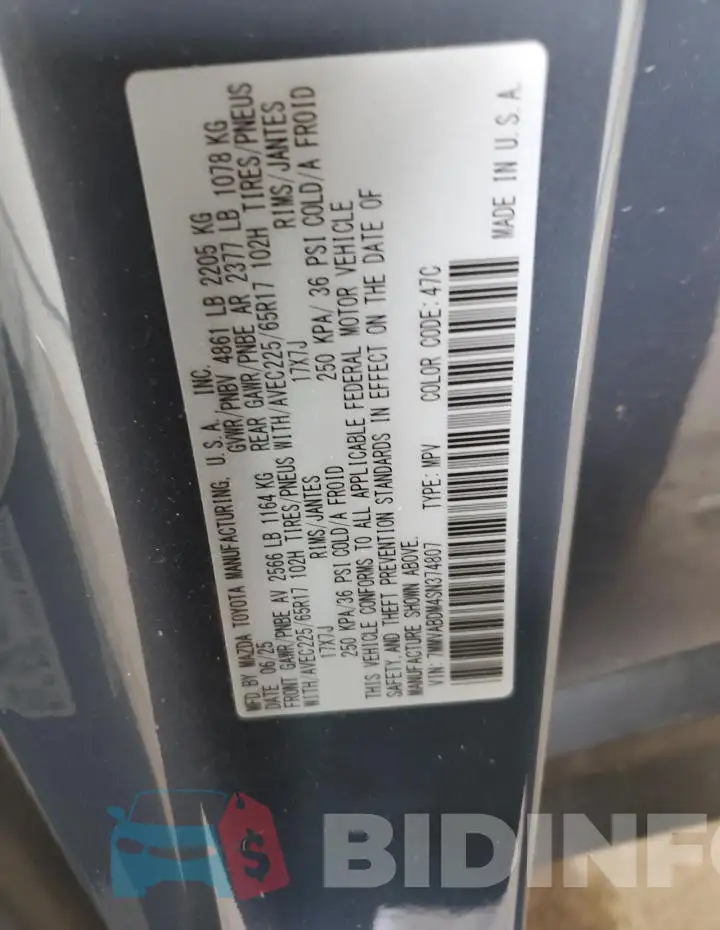 7MMVABDM4SN374807 Photo# 13