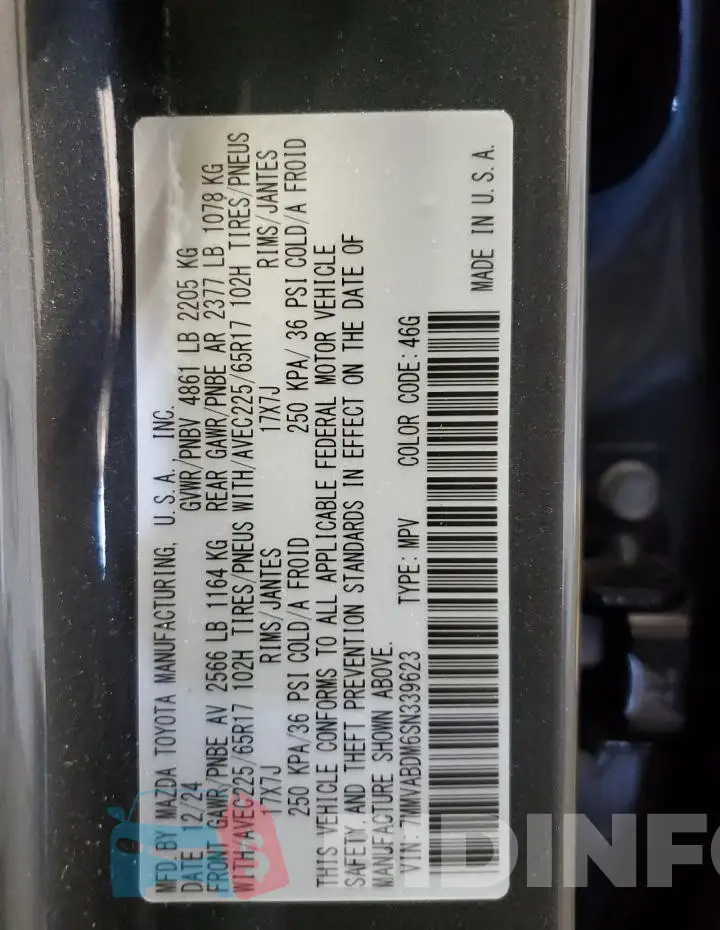 7MMVABDM6SN339623 Photo# 13