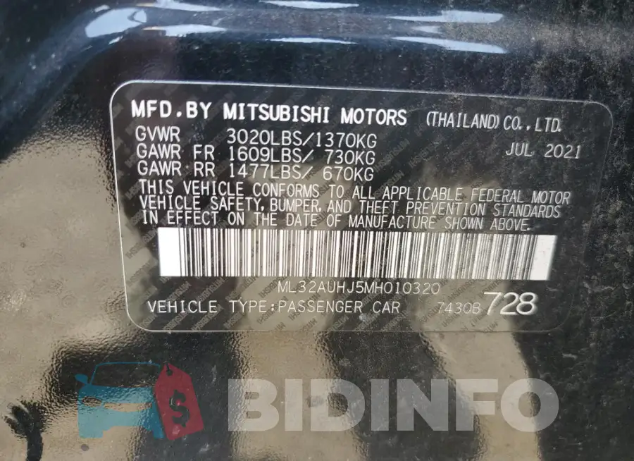 ML32AUHJ5MH010320 Photo# 12
