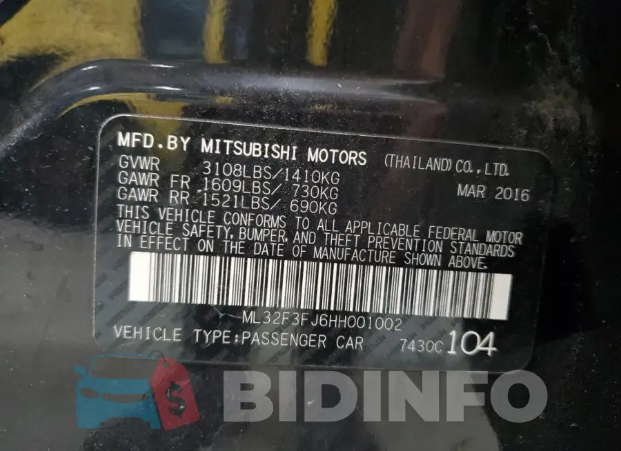ML32F3FJ6HH001002 Photo# 12