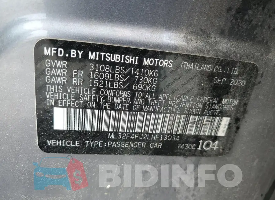 ML32F4FJ2LHF13034 Photo# 12
