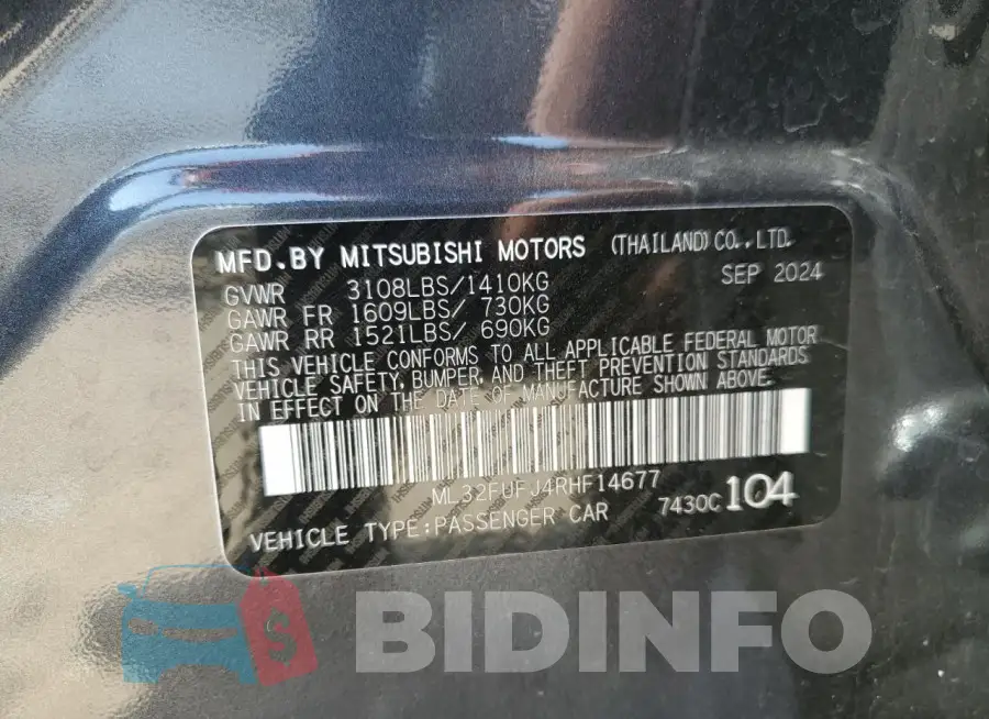 ML32FUFJ4RHF14677 Photo# 13