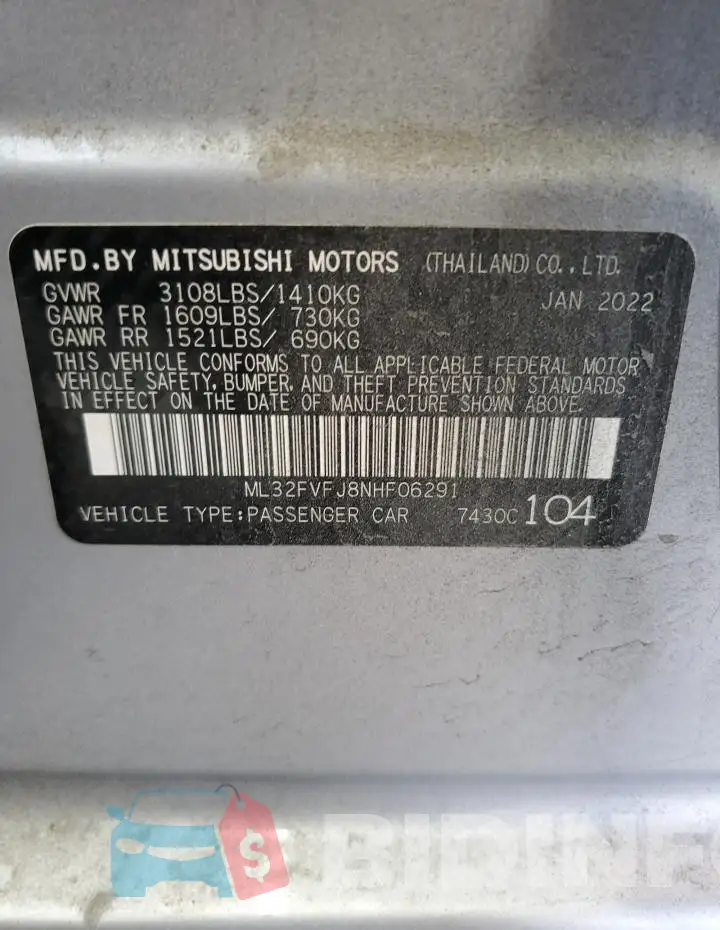 ML32FVFJ8NHF06291 Photo# 13