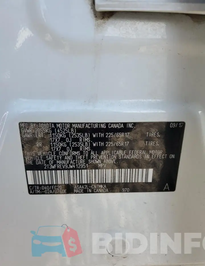 2T3WFREV9JW412951 Photo# 12