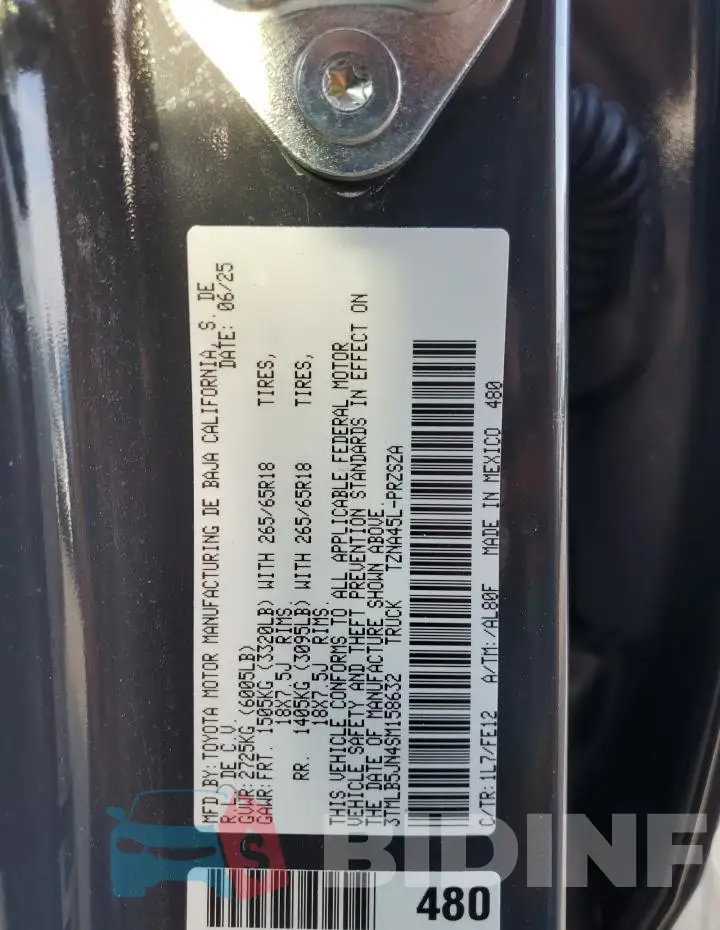3TMLB5JN4SM158632 Photo# 12