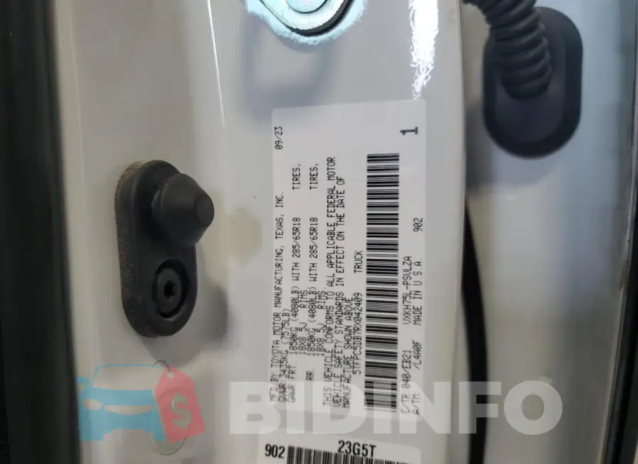 5TFPC5DB7RX042409 Photo# 12