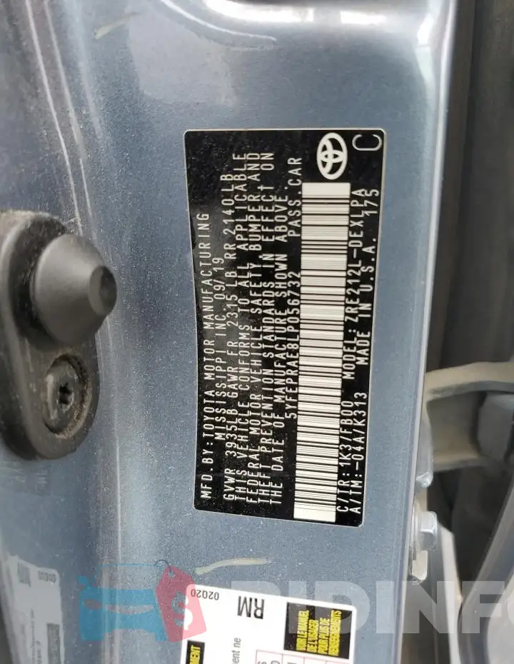 5YFEPRAE8LP056732 Photo# 12
