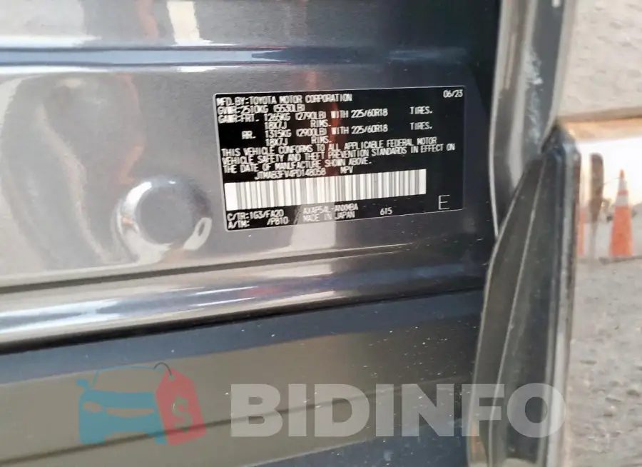 JTMAB3FV4PD148058 Photo# 14