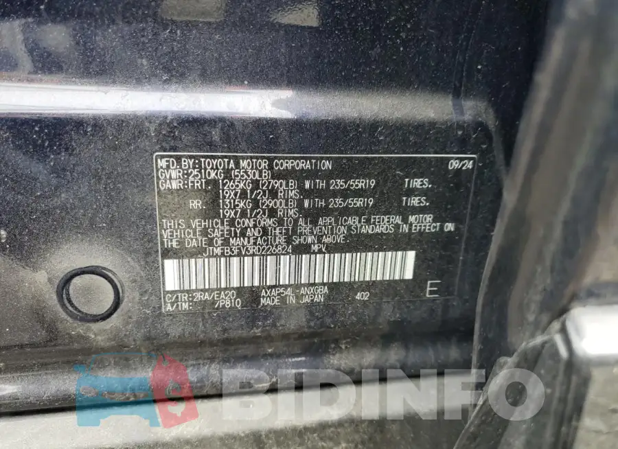 JTMFB3FV3RD226824 Photo# 13