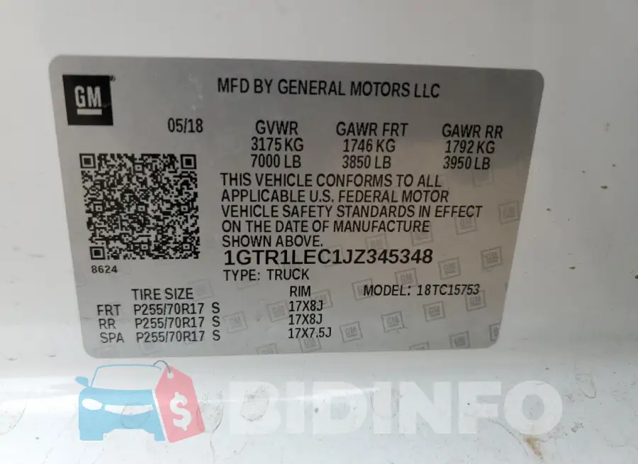 1GTR1LEC1JZ345348 Photo# 12