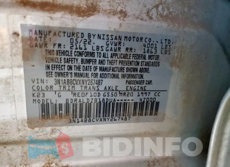 3N1AB8CVXNY267487 Photo# 12