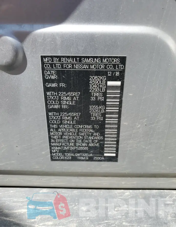 KNMAT2MT2KP528581 Photo# 14