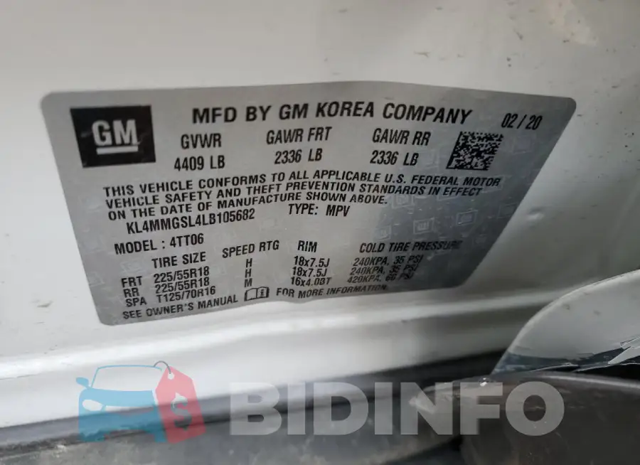 KL4MMGSL4LB105682 Photo# 13