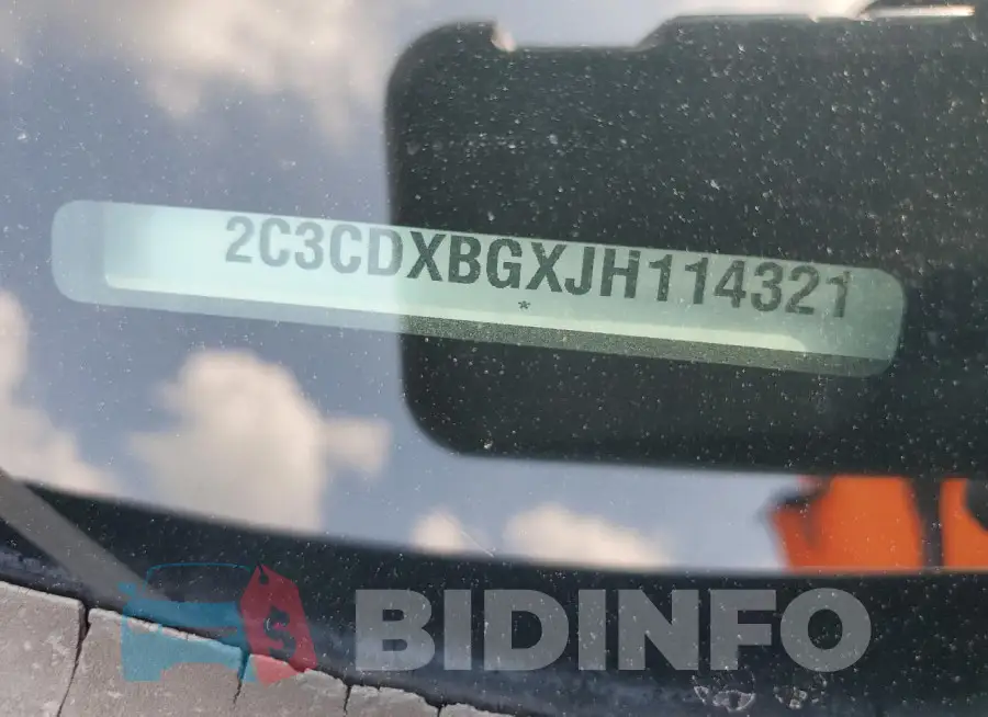 2C3CDXBGXJH114321 Photo# 13