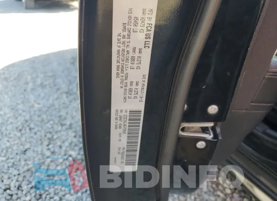 2C3CDXGJ4KH734507 Photo# 12