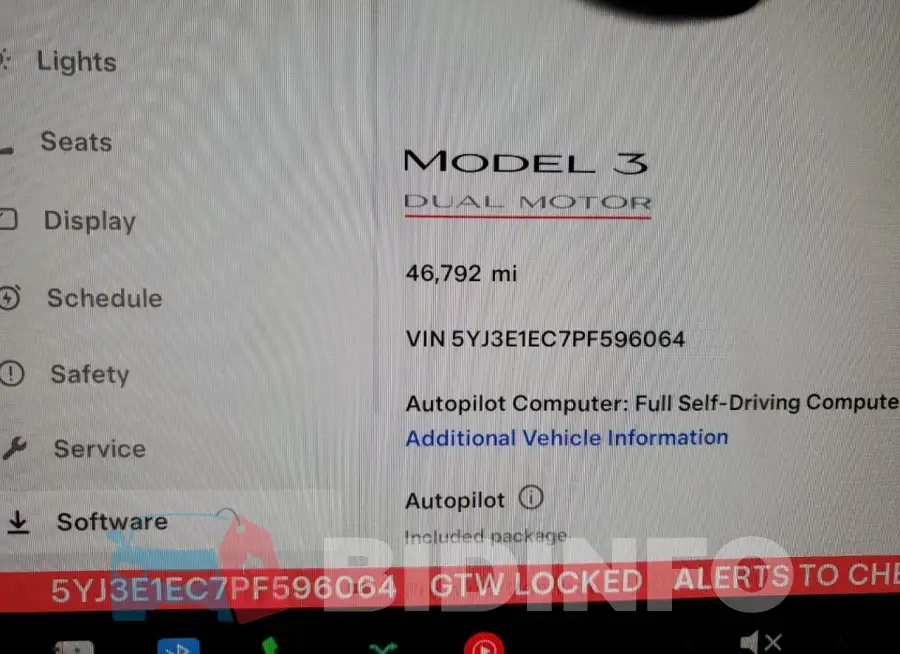 5YJ3E1EC7PF596064 Photo# 9