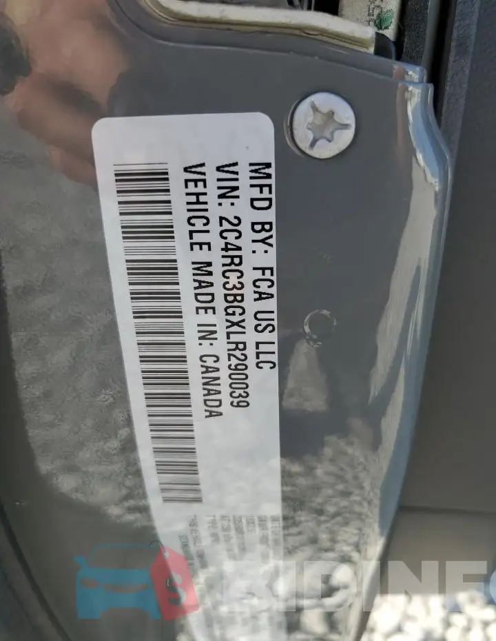 2C4RC3BGXLR290039 Photo# 13
