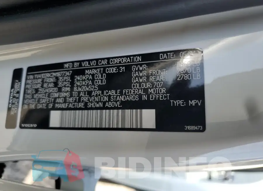 YV4102RK2M1877347 Photo# 13
