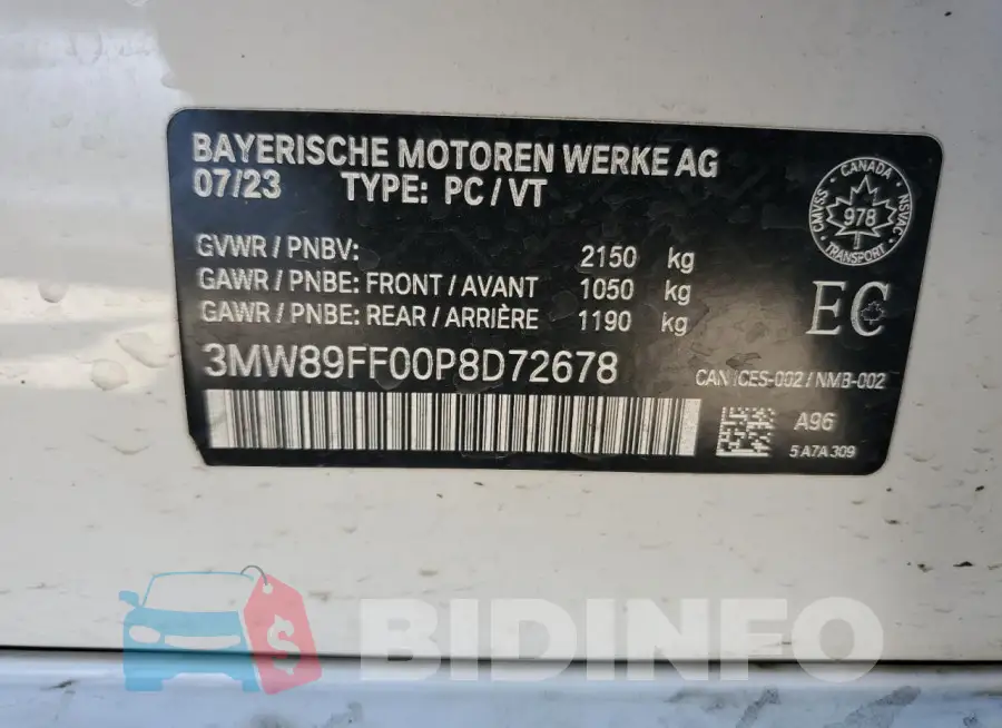 3MW89FF00P8D72678 Photo# 12