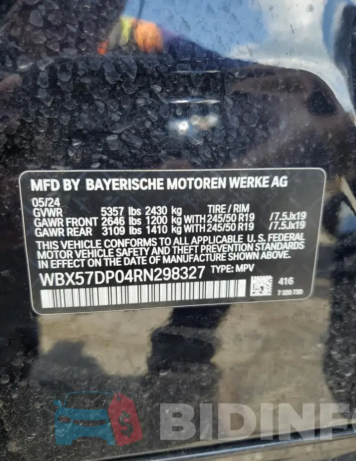WBX57DP04RN298327 Photo# 13