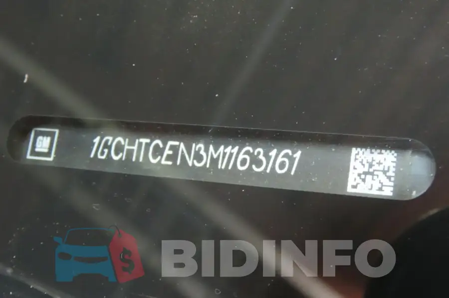 1GCHTCEN3M1163161 Photo# 10