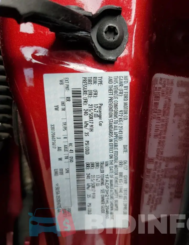 1FADP3H21HL294660 Photo# 12