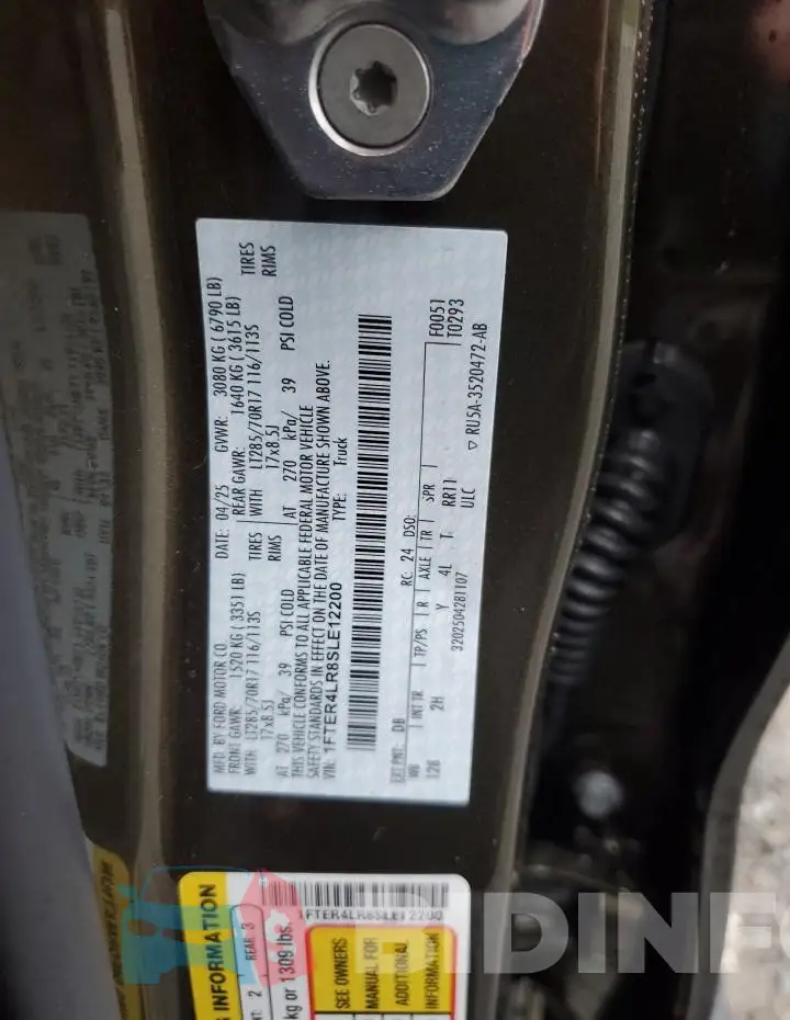 1FTER4LR8SLE12200 Photo# 12